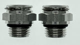 68034089AA, A0009973363, Genuine OEM Transmission Fluid Cooler Line Fitting (3/8" Quick-Connect) (TWO per PACK)