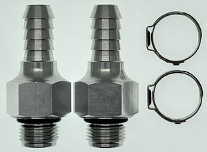 AFTERMARKET (AN-08 Hose Barb) ADAPTOR (Replaces FORD 1/2" Quick-Connect 2004-2016)